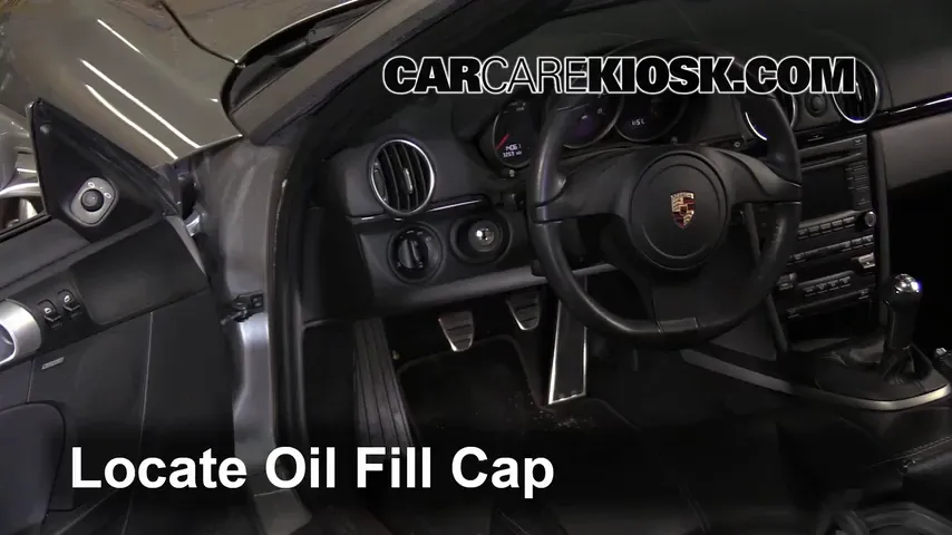 2012 Porsche Boxster 2.9L 6 Cyl. Oil
